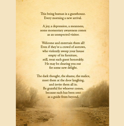 Sayings of Rumi (4)  Kamala's Poetry Blog